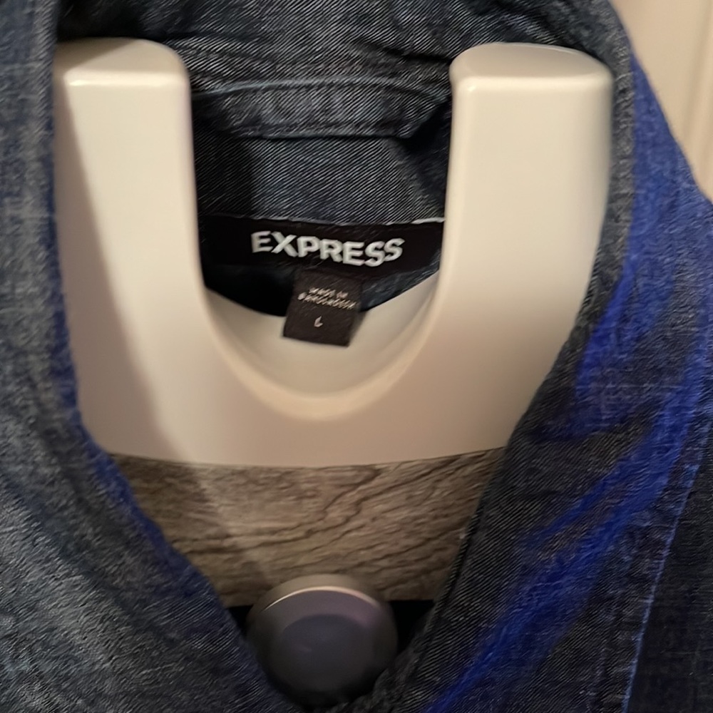 Express Denim button down - Picture 2 of 2